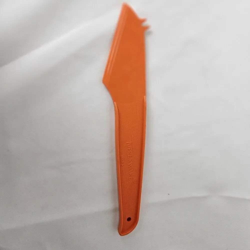 Tupperware Orange # 1223 Cheese Slicer Knife 8